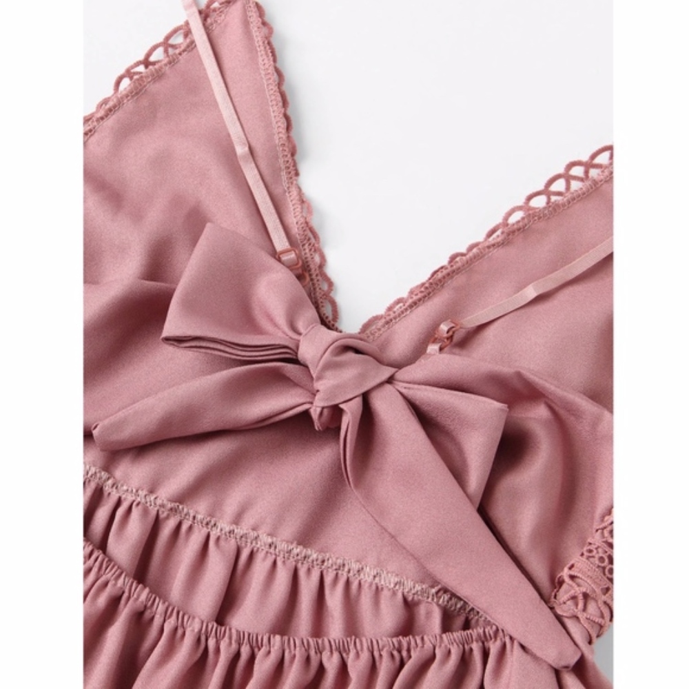 SARAH Cami Dress - PINK - Picture 4 of 5